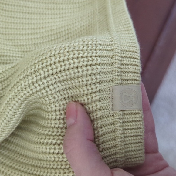 Lululemon Ribbed Turtleneck Sweater Dew Green Size XL/ XXL - Picture 12 of 12